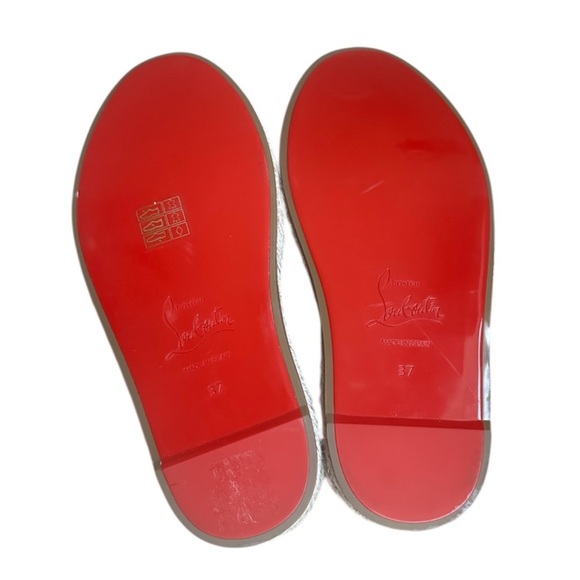 Christian Louboutin Mariza 130 NWT black leather wedges RETAIL 945 - Picture 4 of 10